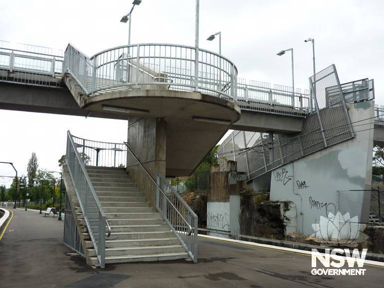Faulconbridge Railway Station footbridge