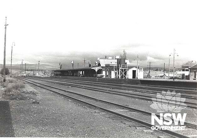 Blayney Railway Station- viewed from track side