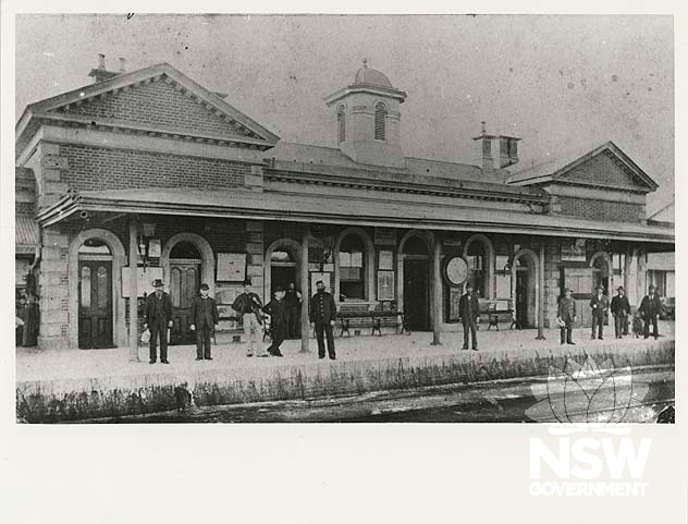 Goulburn Railway Station- view from tracks