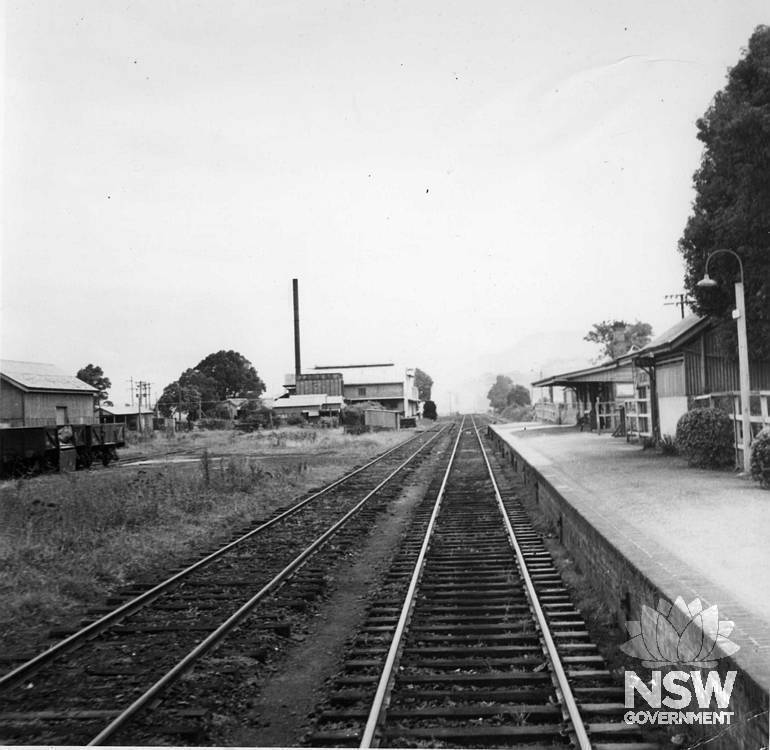 Berry Railway Station, Looking South, 1953.