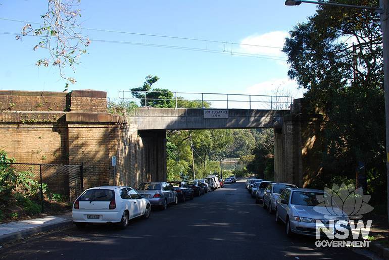 John Street Underbridge looking south