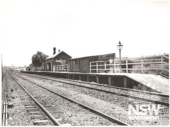 Dunmore (Shellharbour) station, View looking North.