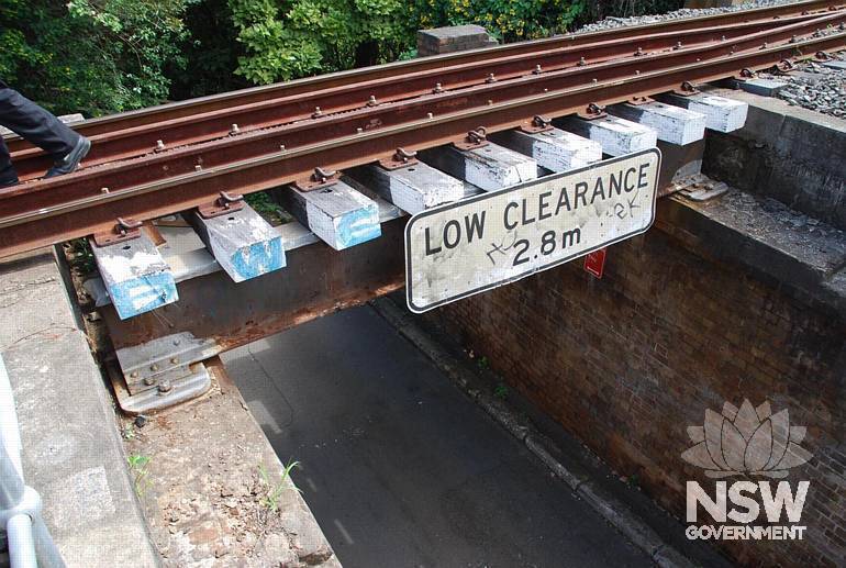 Commodore Crescent underbridge.