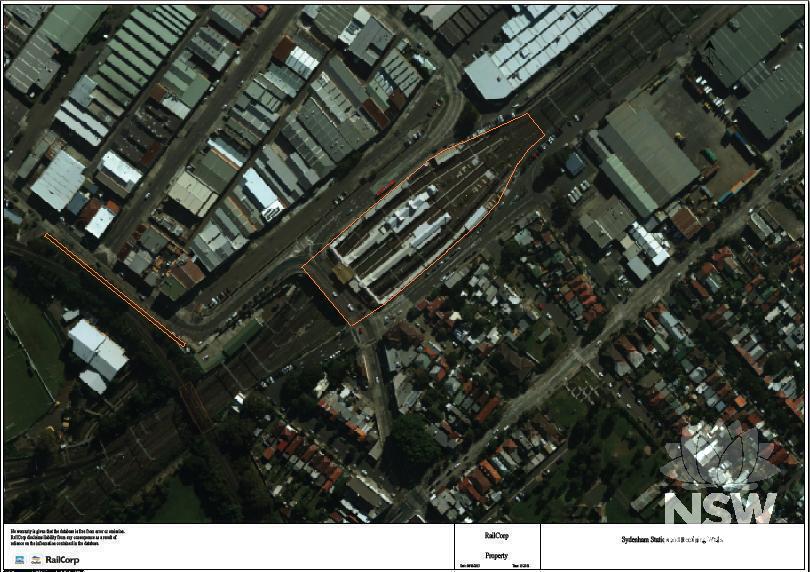 Sydenham Railway Station Group Curtilage Plan.