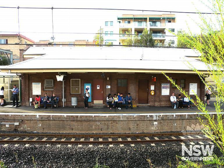 Bardwell Park Railway Station - Platform building (1931) - north elevation