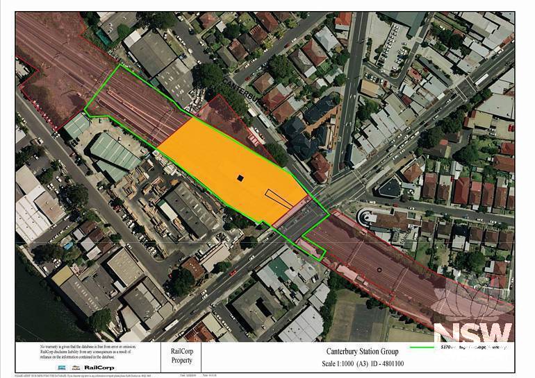 Canterbury railway Station Group Curtilage Plan