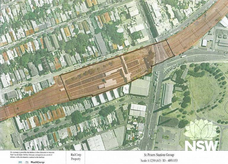 St Peters Railway Station Group Curtilage Plan