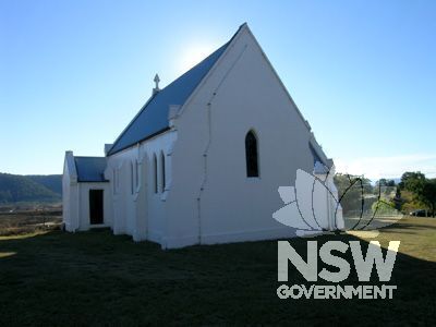 View of Christchurch Anglican Church.