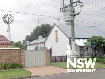 Orange Grove Cottage side elevation