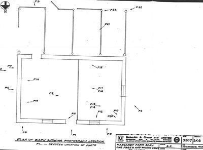 Plan of Barn