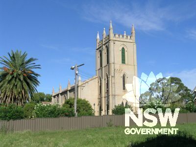 St. Stephen's Anglican Church Group - church and spire