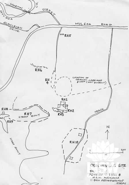 Plan of grounds, 1987