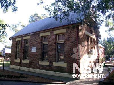 St. Marys Public School & Buildings - inscription infants