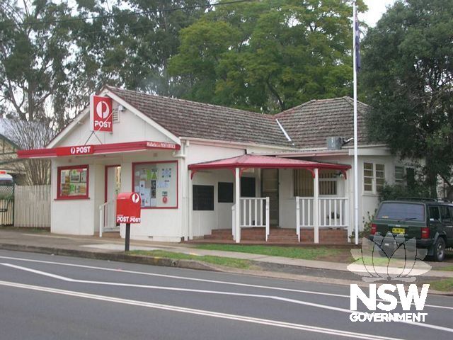 Wallacia Post Office from northeast