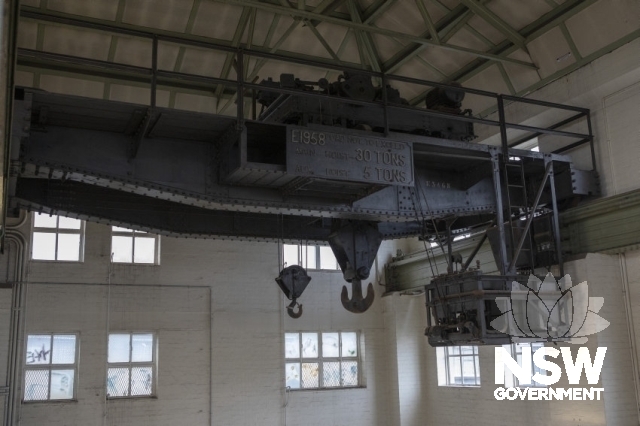 The Rocks (Argyle Street) Railway Sub-station and Switchhouse - Gantry crane