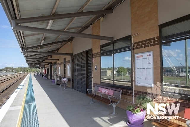 Grafton City Railway Precinct - Platform building and awning