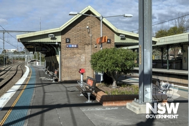 Croydon Railway Station Group - Platform 3/4 western elevation