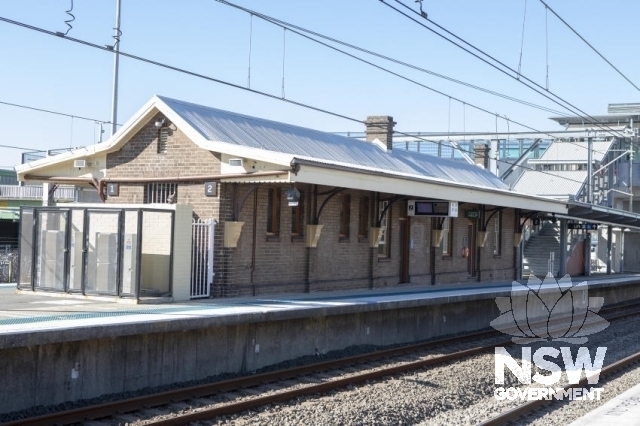 Flemington Railway Station Group - Platform 1/2 South and western elevations.