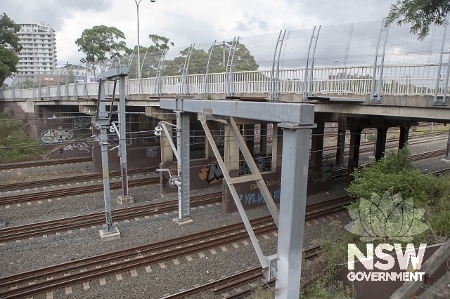 Blacktown (Sunnyholt Road No.2) Overbridge - The eastern side of the bridge