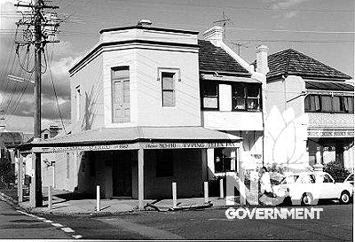 Former shop and residence, 55 Trafalgar Street, Annandale (pre 1989)