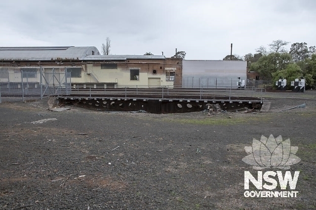 Bomaderry Railway Station - The turntable