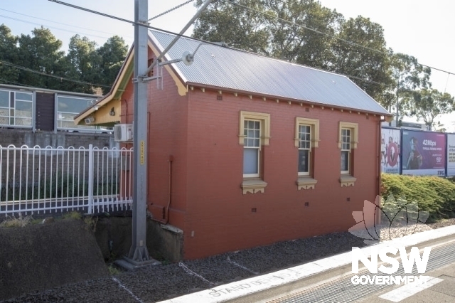 Rockdale Railway Station - Platform 1 building - Eastern elevation.
