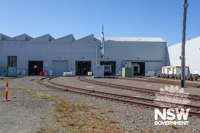 Cardiff Railway Workshop Group - Workshop adjacent to the turntable.