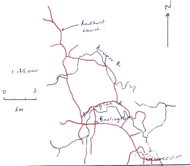 Location sketch - I Bowie