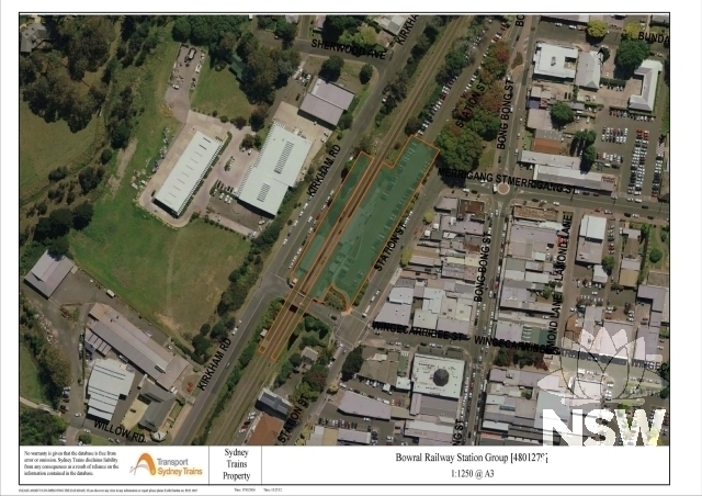 Bowral Railway Station Group Heritage Curtilage
