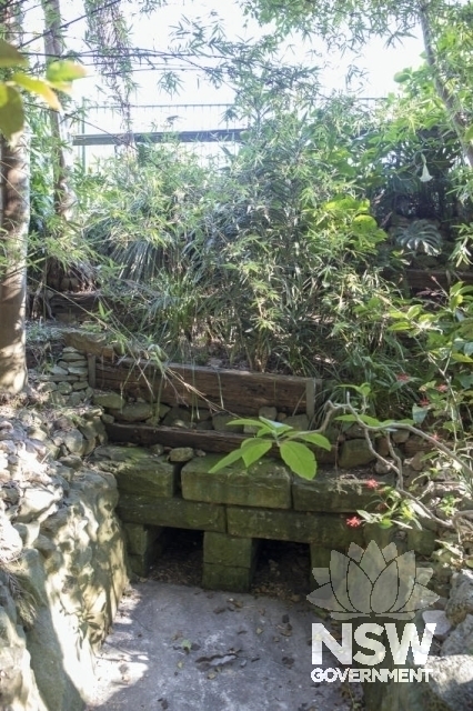 Lavender Bay Railway Group - Culvert under the corridor.