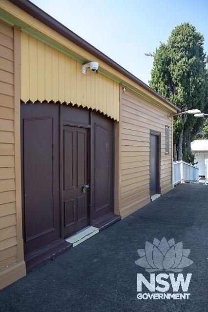 Dunmore (Shellharbour) Railway Station - Weatherboard platform building (1887)