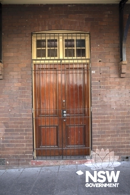 Ashfield Railway Station Group - Doors on the Parcel office.