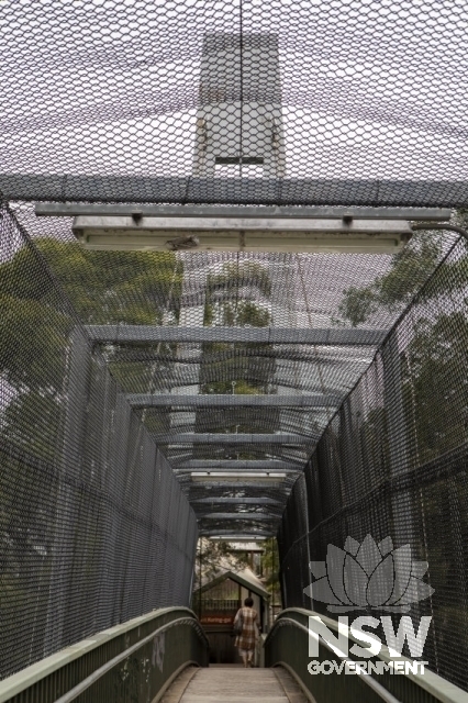 Mount Ku-ring-gai Railway Station Group - Entrance over the M1 Motorway