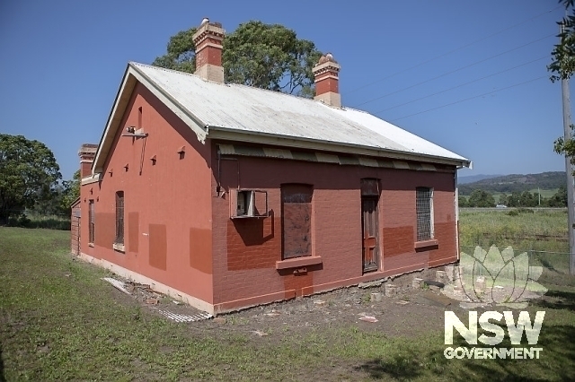 Dunmore (Shellharbour) Railway Station and Residence - Residence, east and north elevations.