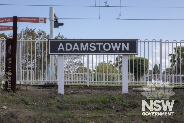 Adamstown Railway Station Group - Station Sign