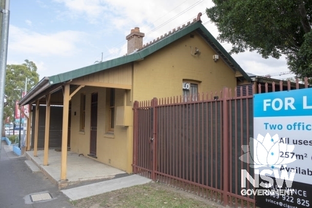 Sutherland Railway Station - 1911 tramway office east and north elevation