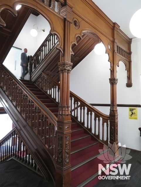 Building A: Ground Floor level of the main staircase