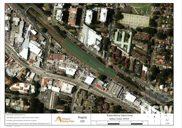 Waitara Railway Station Group Curtilage Map