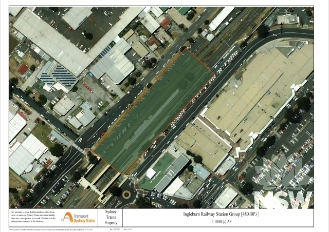 Ingleburn Railway Station Group 4801088 Curtilage Map