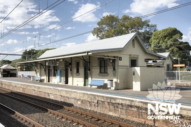 Banksia Railway Station - Platform 2/3 - West and South elevations