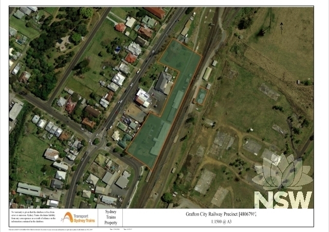Grafton City Railway Precinct 4806791 Curtilage Map