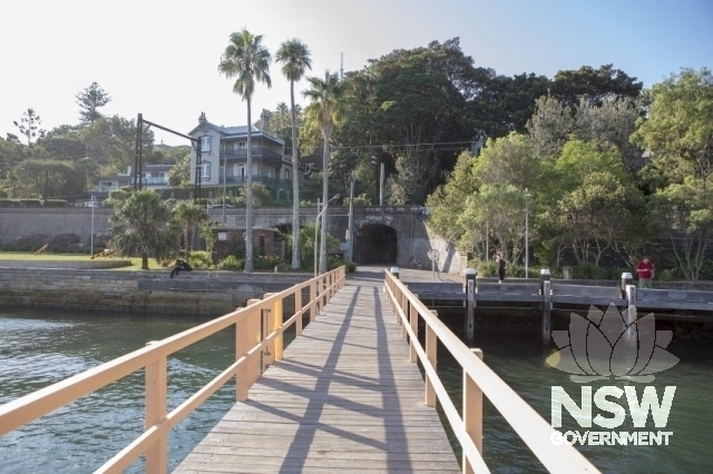 Lavender Bay Railway Group - Lavender bay wharf looking  back