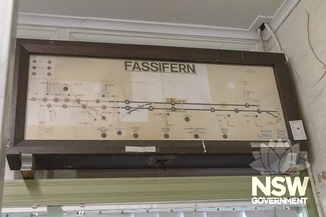 Fassifern Railway Station Group - Signal Indicator board