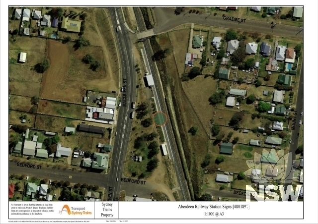 Aberdeen Railway Station Signs - Curtilage Map