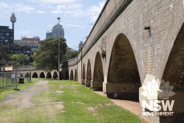 Glebe Viaducts (Jubilee Park/ Wentworth Park) - Wentworth Park, west side
