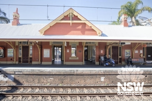 Wollongong Railway Station Group - Platform 2 Building, exit to interchange and waiting room