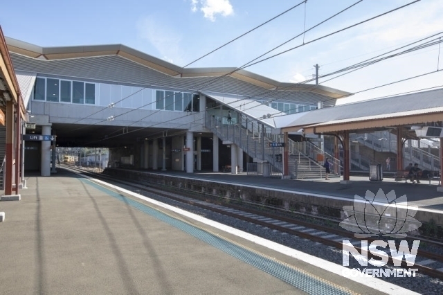 Sydenham Railway Station Group - Overhead footbridge, road bridge and ticket office