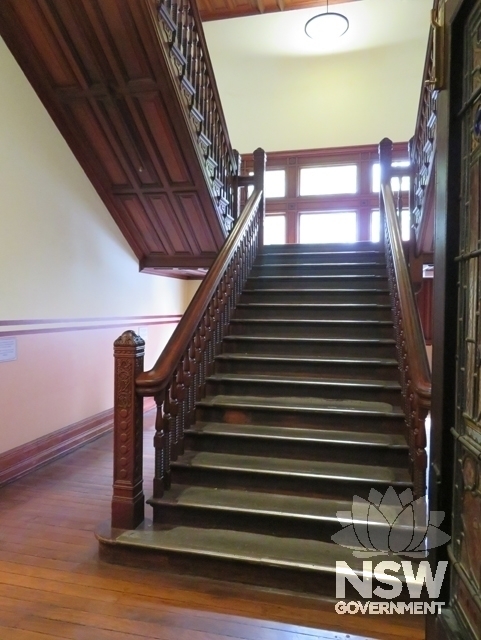 Building C: Ground Floor level of the main staircase