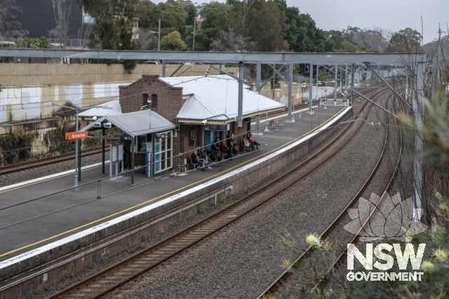 Bardwell Park Railway Station Group -Platform building east and north elevations