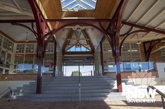 Taree Railway Precinct - Entrance from approach and interchange